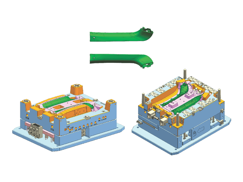 上汽尾门上饰板（气辅）